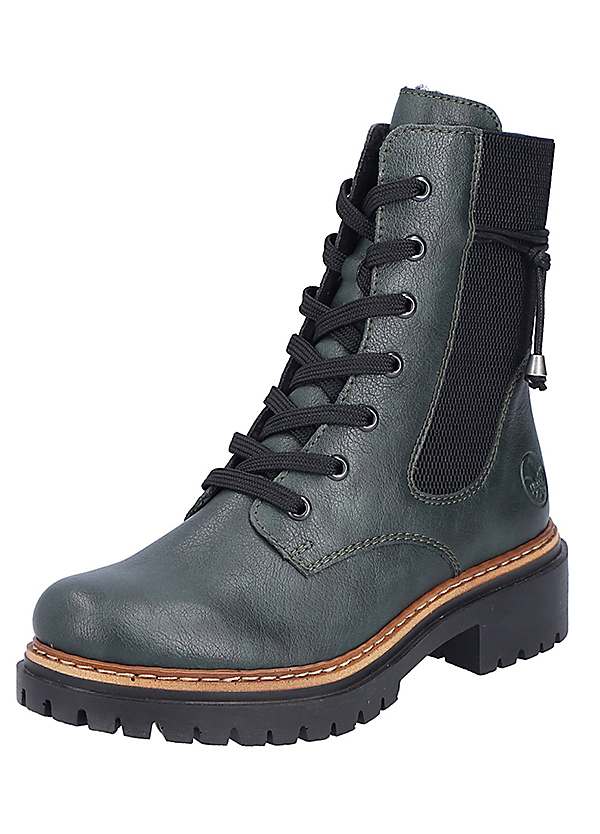 Rieker wedge boots on sale