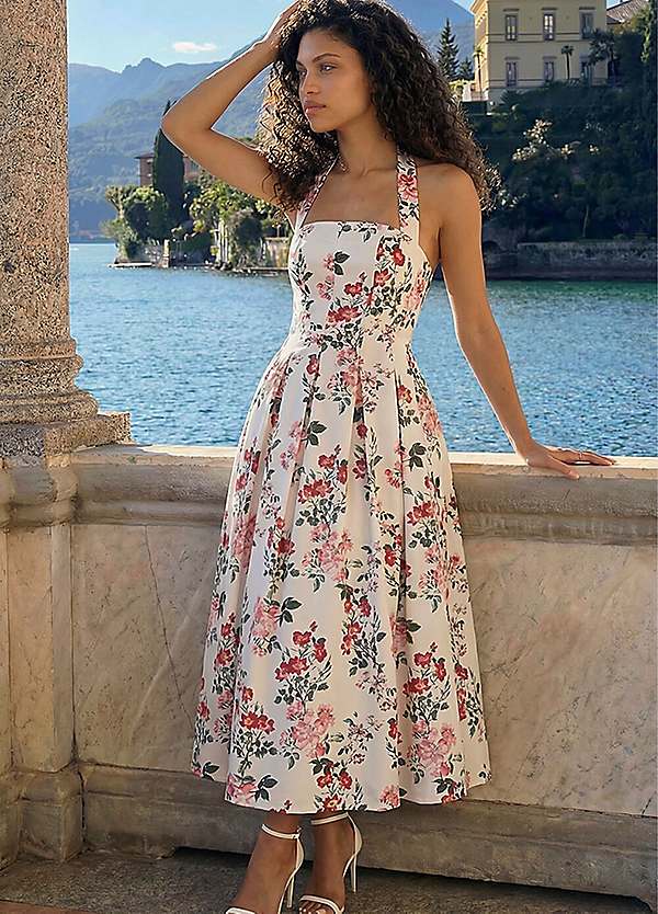 petite summer midi dress Petite-Friendly Midi Dresses