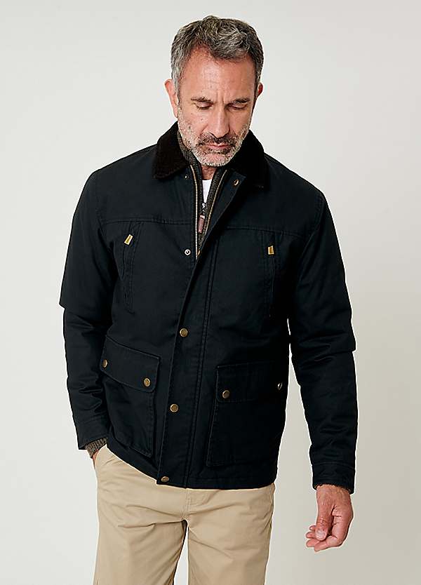 Saltwell Waxed Cord Collar Jacket | Grattan