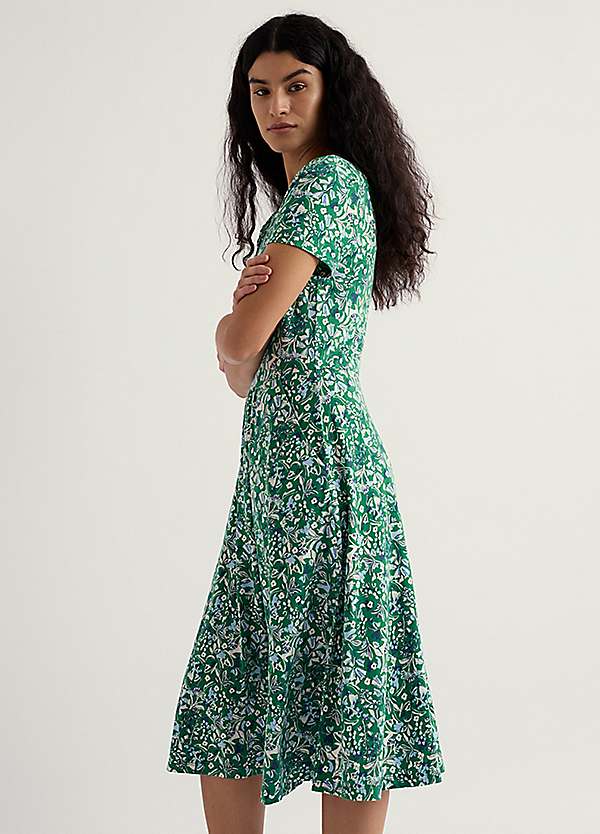 slim fit dress slacks Seasalt Belle Fit-and-Flare Midi Dress