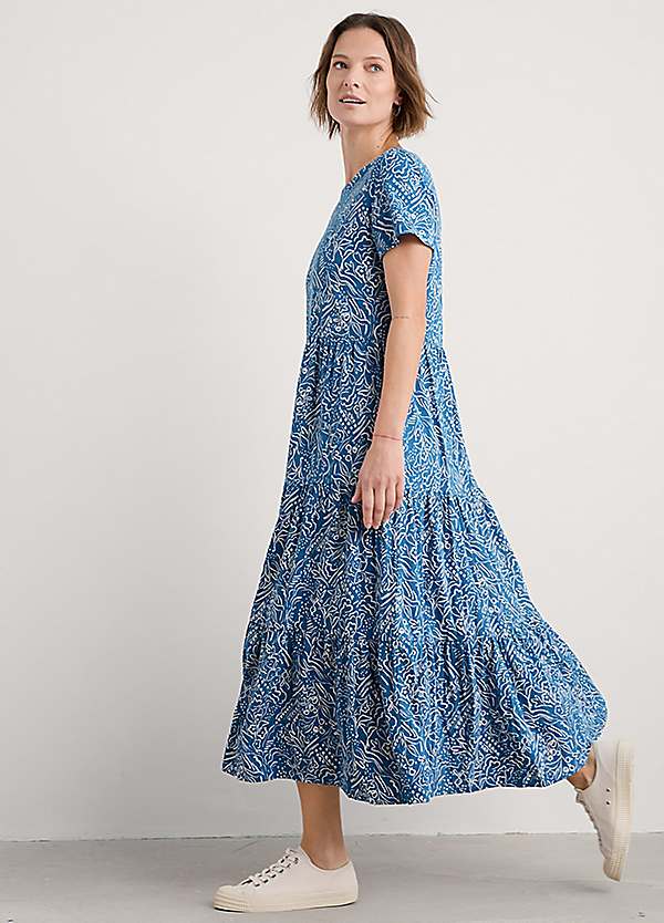 line strokes dress Seasalt Cornwall Women's Line Strokes Dress