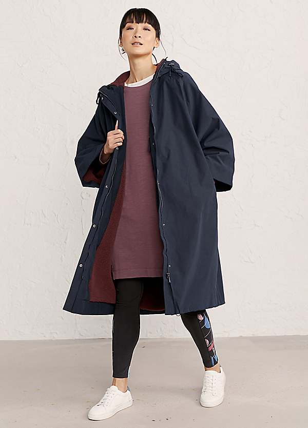 women's fleet street hooded wool blend jacket