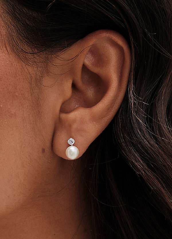 ★ENGBROX★ [silver925][Taeyeon wearing] radiant cubic earri dreamy cubic earring - ENGBROX | 60% - Asian Fashion Online