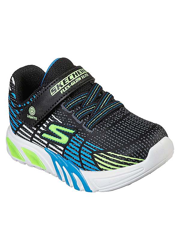 Skechers boys light sale up shoes