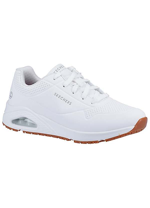 Mens white sketchers hotsell