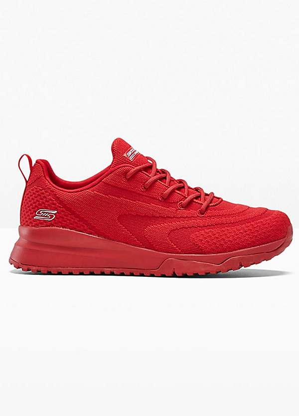 Skechers memory foam on sale red