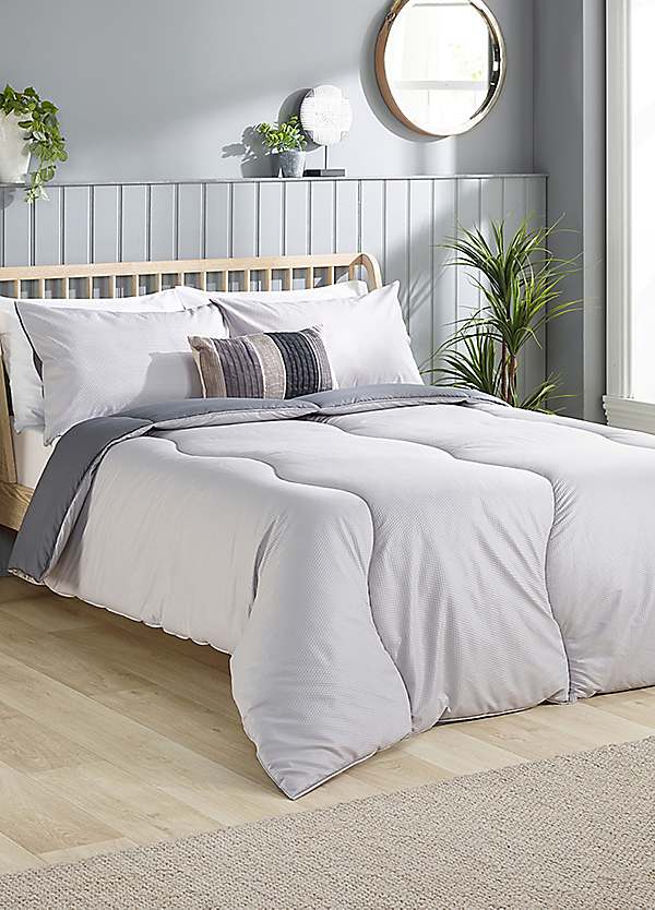 Slumberdown Coverless Comfort Embossed Waffle 10.5 Tog All Year Duvet |  Grattan