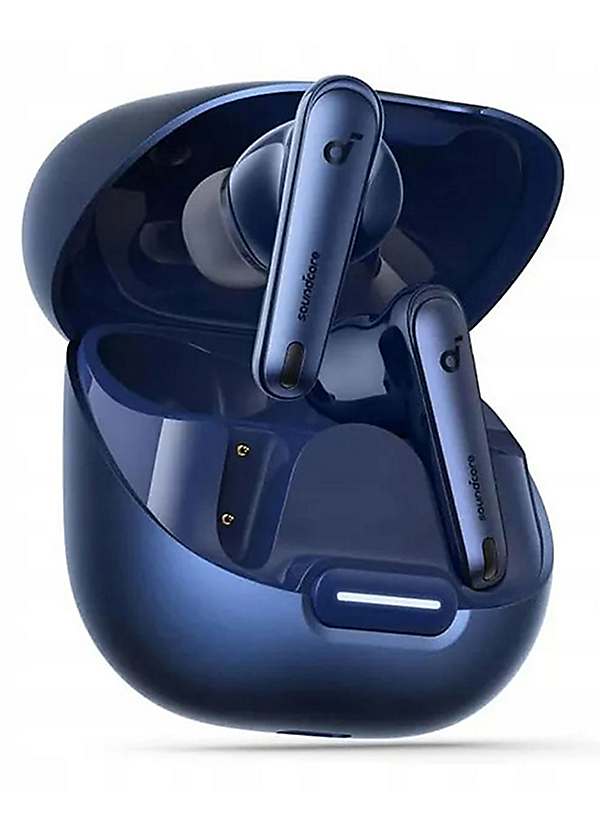 Soundcore Liberty 4 Noise-Cancelling Earbuds - Blue | Grattan
