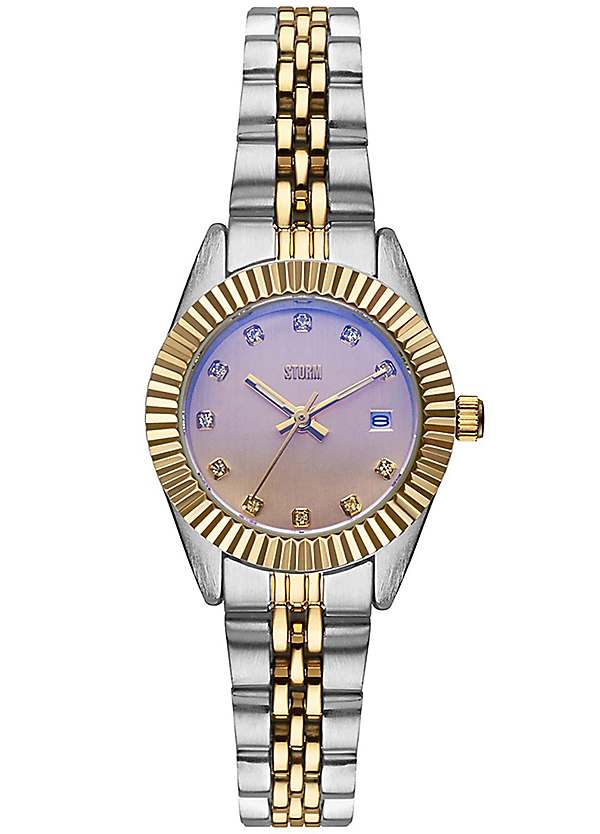 Storm London Roxin Crystal Lazer Violet Womens Watch Grattan