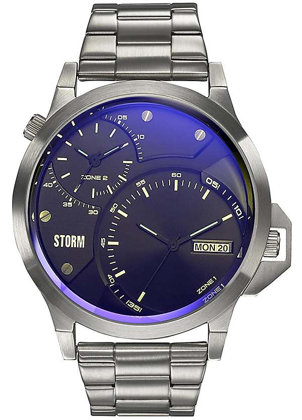 Storm hot sale silver watch