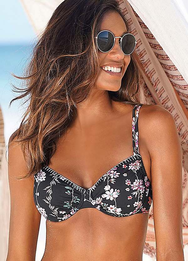 Sunseeker 'Ditsy' Underwired Bikini Top