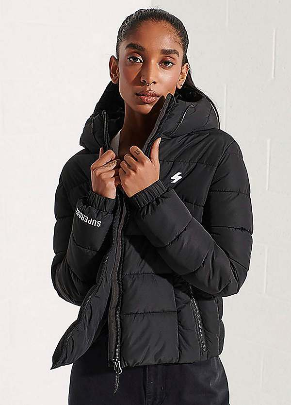 Superdry puffer coat womens online