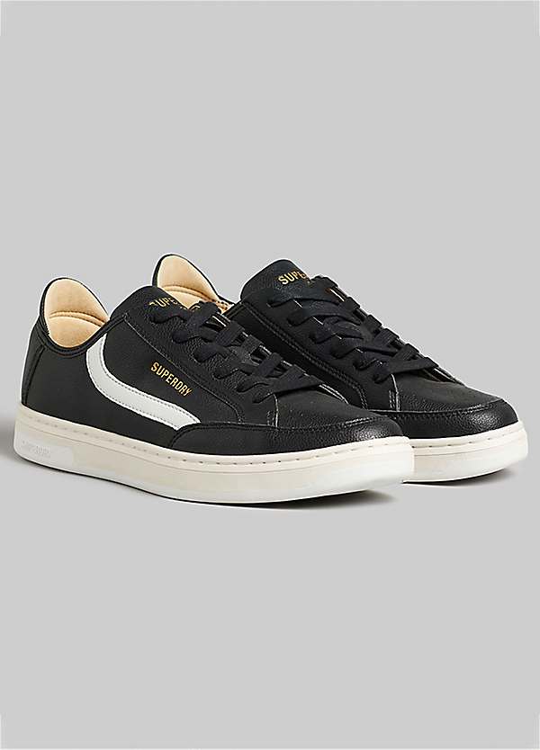 Superdry on sale gold trainers