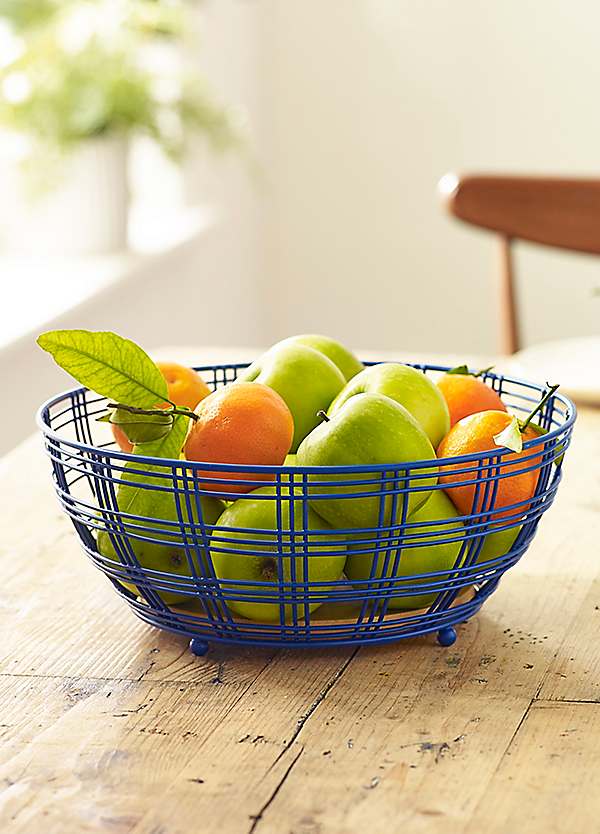 Sur La Table Colour Me Happy Wire Spun Bamboo Fruit Bowl | Grattan