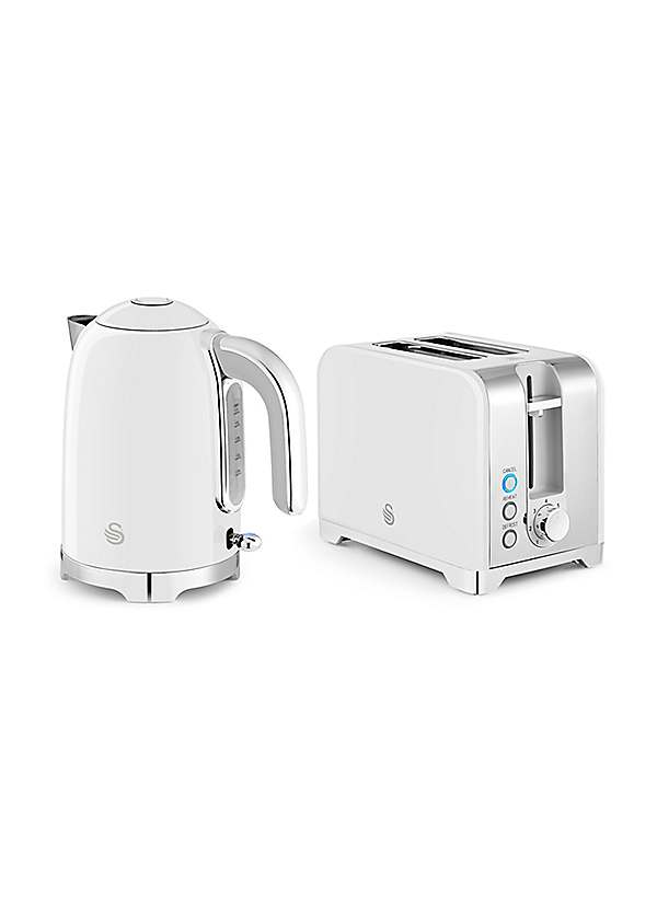 Toaster Sets Swan Kettle And Toaster White Swan Solace Kitchen