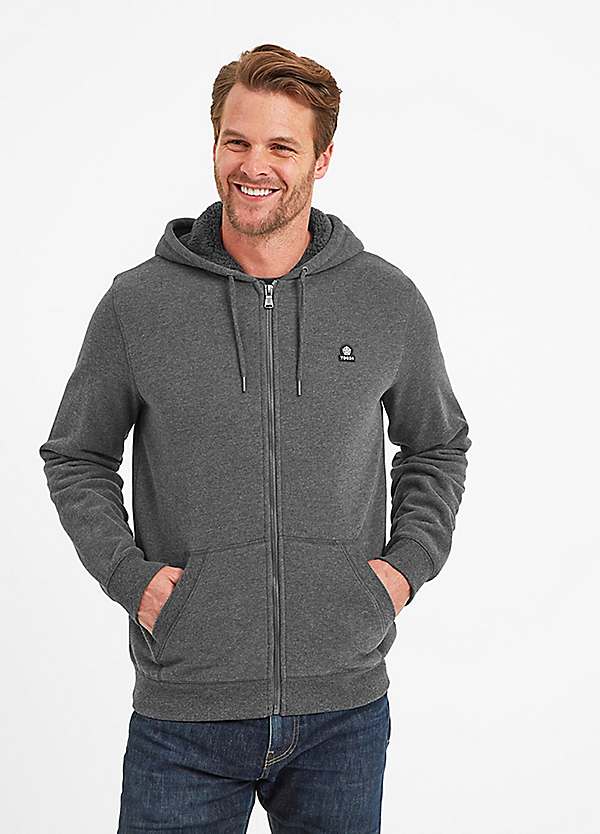 TOG24 Timble Men's Sherpa Fleece Lined Hoodie Grattan
