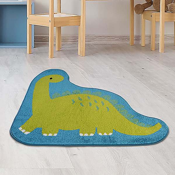 The Homemaker Rugs Collection Colourpop Green Dino Rug | Grattan