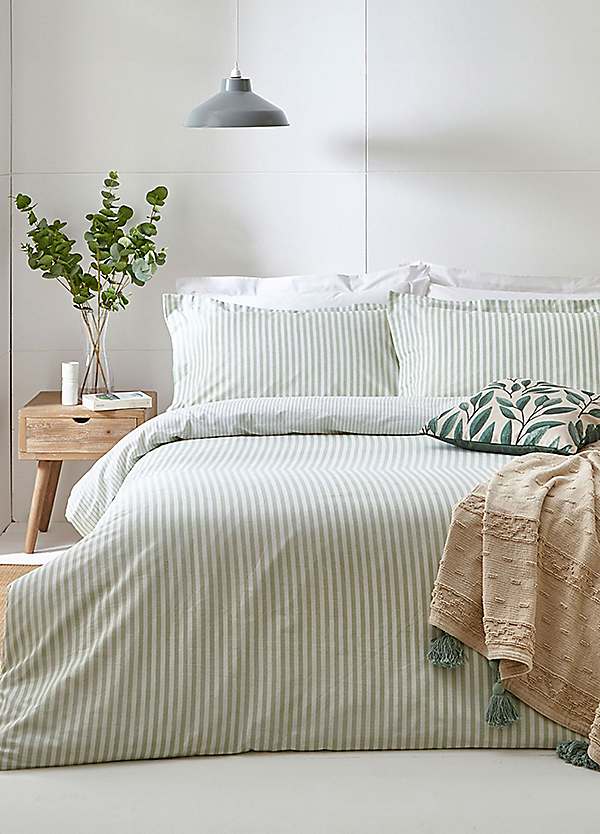 Edale Green Duvet Set