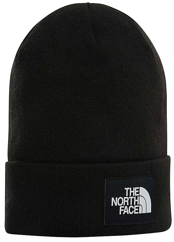 North face sale black beanie hat