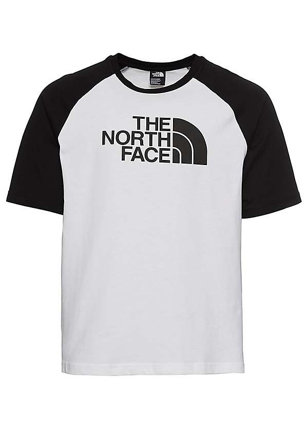 North face colour block t shirt on sale