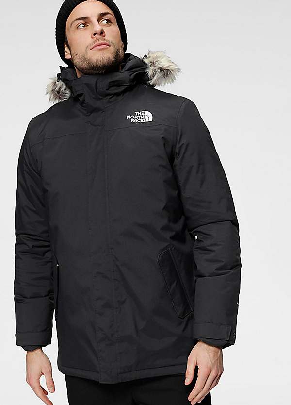 North face cheap fur jacket