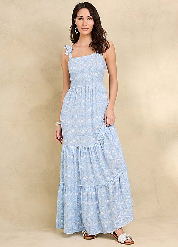 princess polly baby blue dress LBD Exclusive Blue Patricia Party Dress main image 1