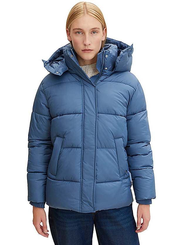 Padded parka with store hood tom tailor