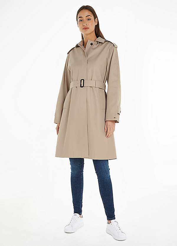 Tommy Hilfiger Belted Short Coat Grattan