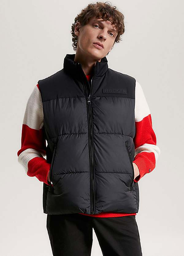 Tommy hilfiger quilted sales gilet