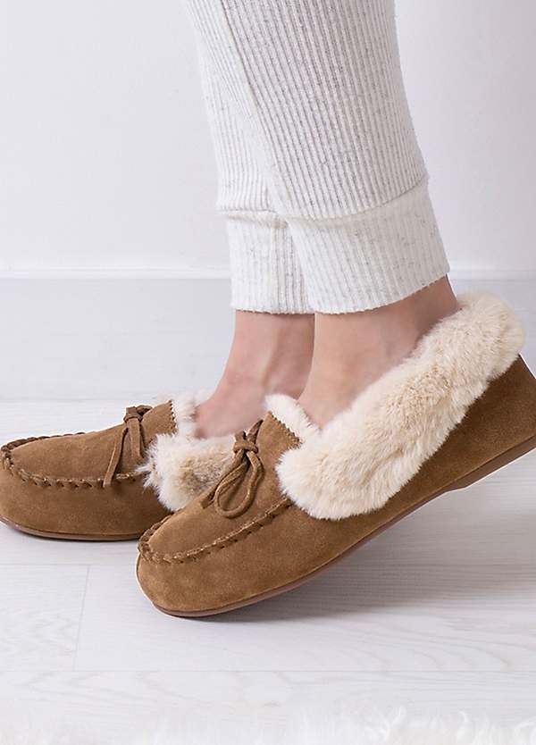 Lodgemok moccasin online slippers