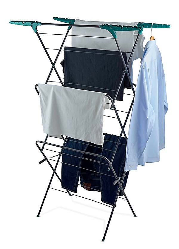 Clothes drying rack.