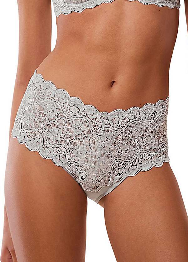 Triumph Lace Detail Brazilian Briefs | Grattan