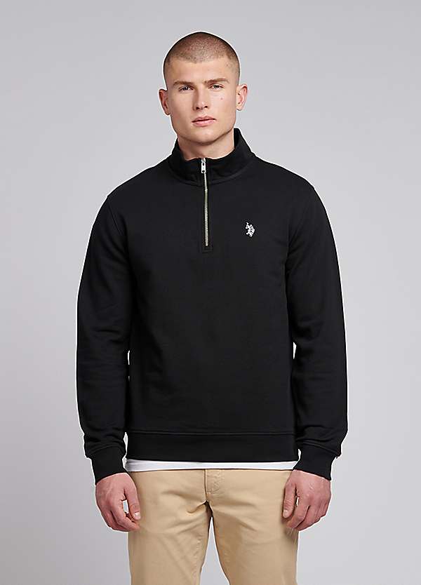 Half Zip Us Polo Zip Front Sweatshirt Ralph Lauren Zipper Sweater
