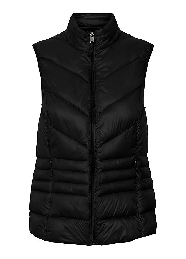 bonprix Padded Longline Gilet