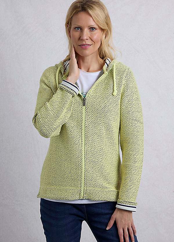 Weird Fish Chicoa Full Zip Macaroni Hoodie | Grattan