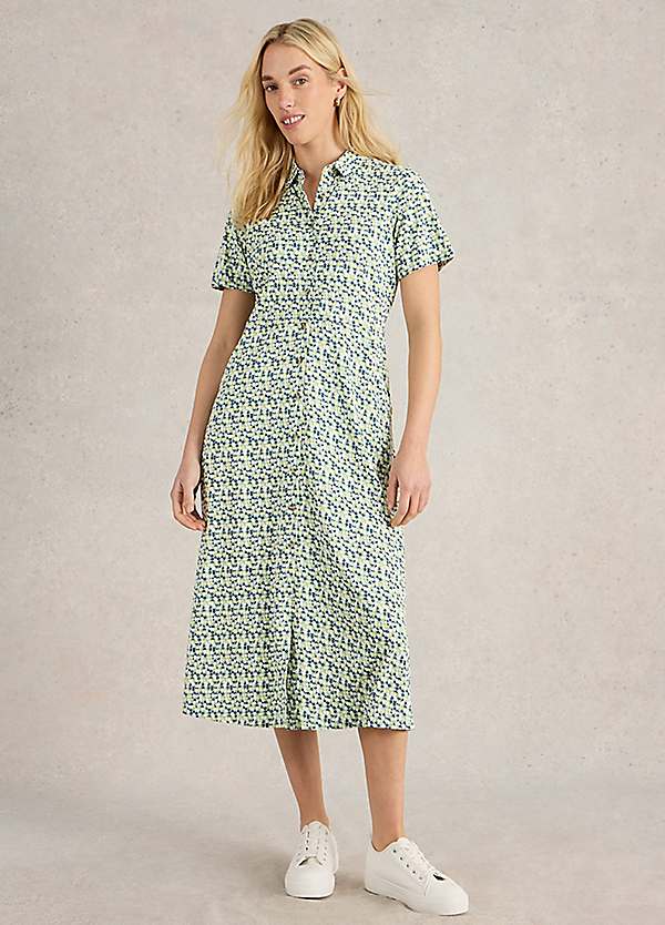White Stuff Rua Jersey Shirt Dress | Grattan