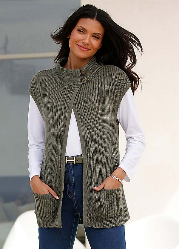 Witt Knitted Waistcoat | Grattan