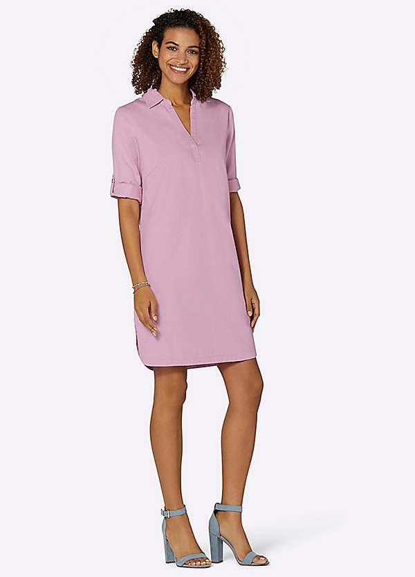 Witt Three-Quarter Sleeve Denim Dress | Grattan Witt Three-Quarter Sleeve Denim Dress | Grattan
