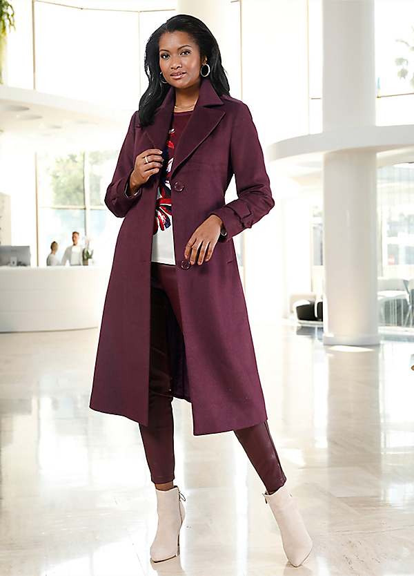 Elegant Long Wool Coats Ladies Wool Coat Stylish Womens Coats