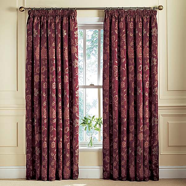 Morris Strawberry Thief Pair Lined Pencil Pleat Curtains,, 59% OFF