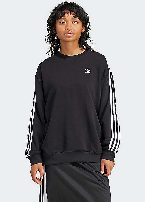 Adidas cover one crew neck sweatshirt sale