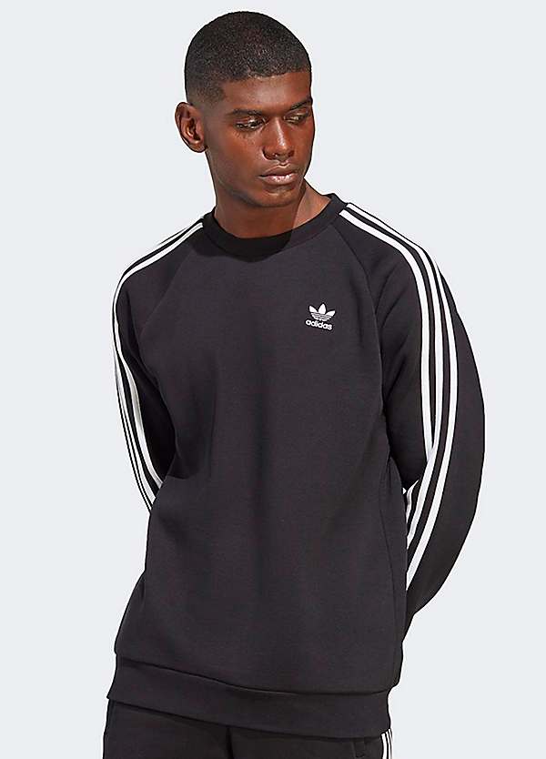 Stripes hot sale crew adidas