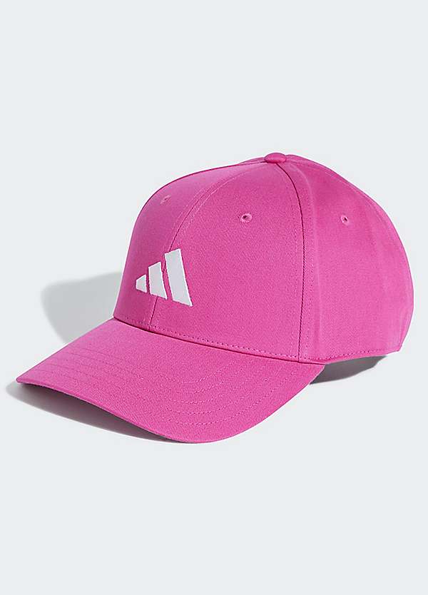 adidas Performance 3 Striped Logo Baseball Cap