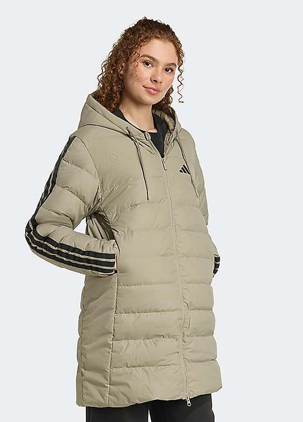 adidas Sportswear ESS 3-Stripes Down Jacket | Grattan