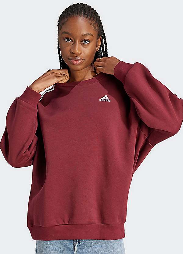 Maroon on sale adidas jumper