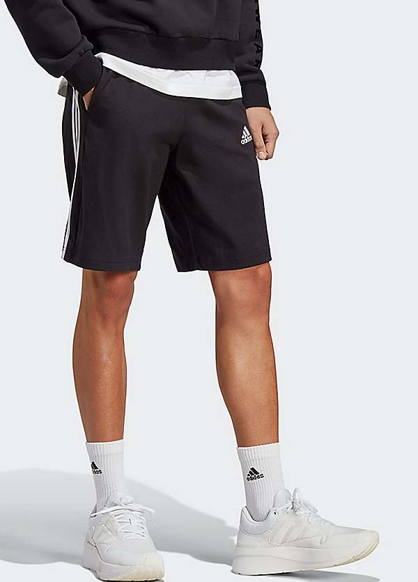 adidas Sportswear Essentials Jersey 3-Stripes Shorts Grattan