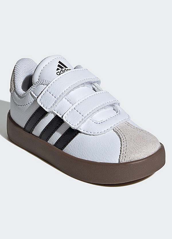 adidas Sportswear Kids VL Court 3.0 Velcro Strap Trainers Grattan