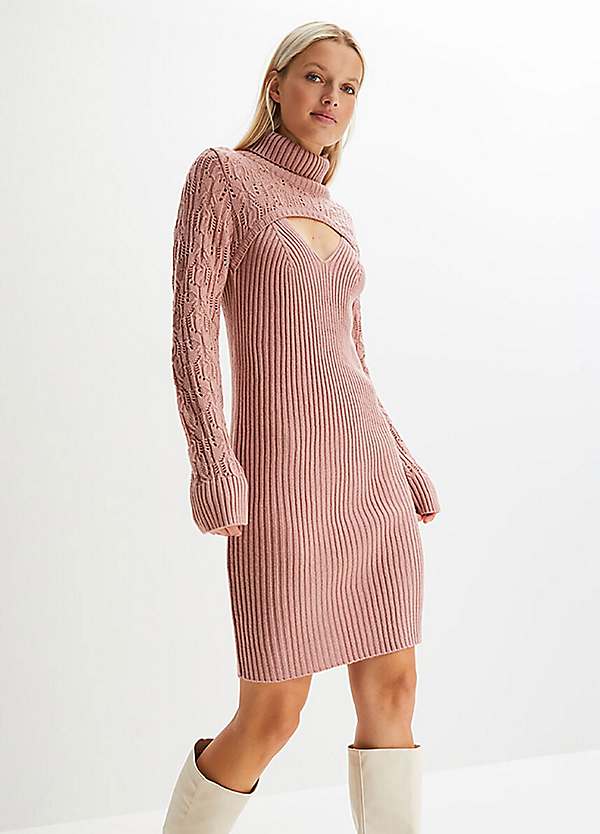 Cut-Out Dress by bonprix