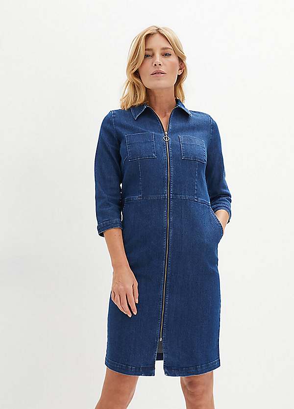 Bon prix 2025 denim dress