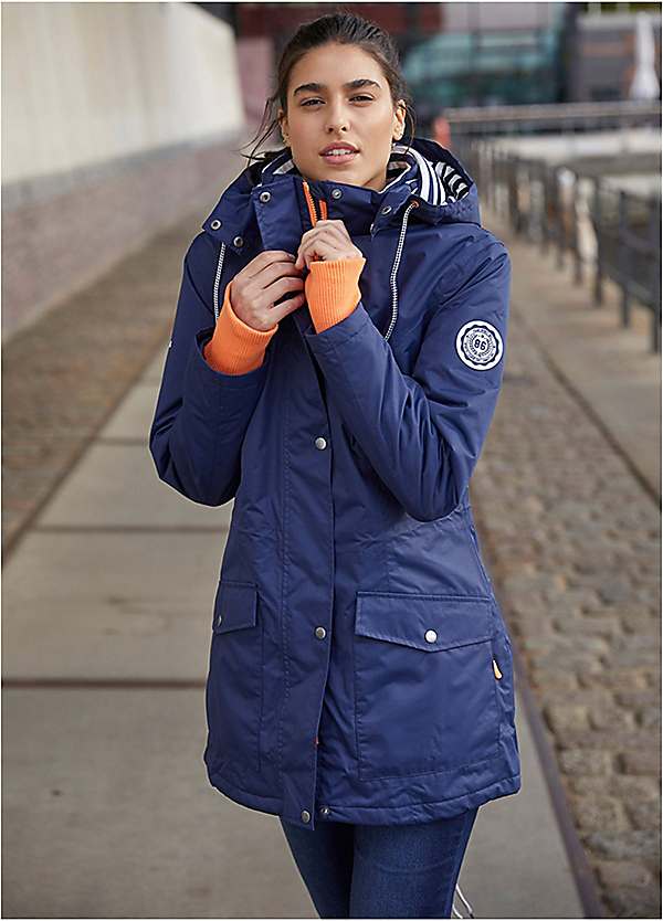 bonprix Hooded Zip Fastening Quilted Parka | Grattan